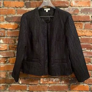 dressbarn Black Suit jacket/blazer